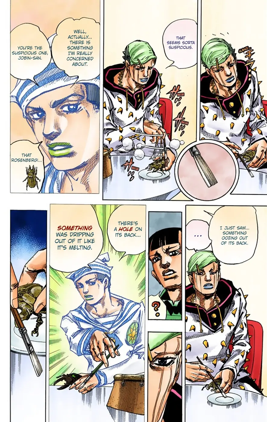 JoJo's Bizarre Adventure, Part 8: JoJolion Colored Manga — Chapter 37 — Page 11