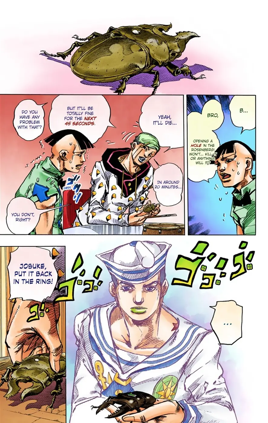 JoJo's Bizarre Adventure, Part 8: JoJolion Colored Manga — Chapter 37 — Page 14