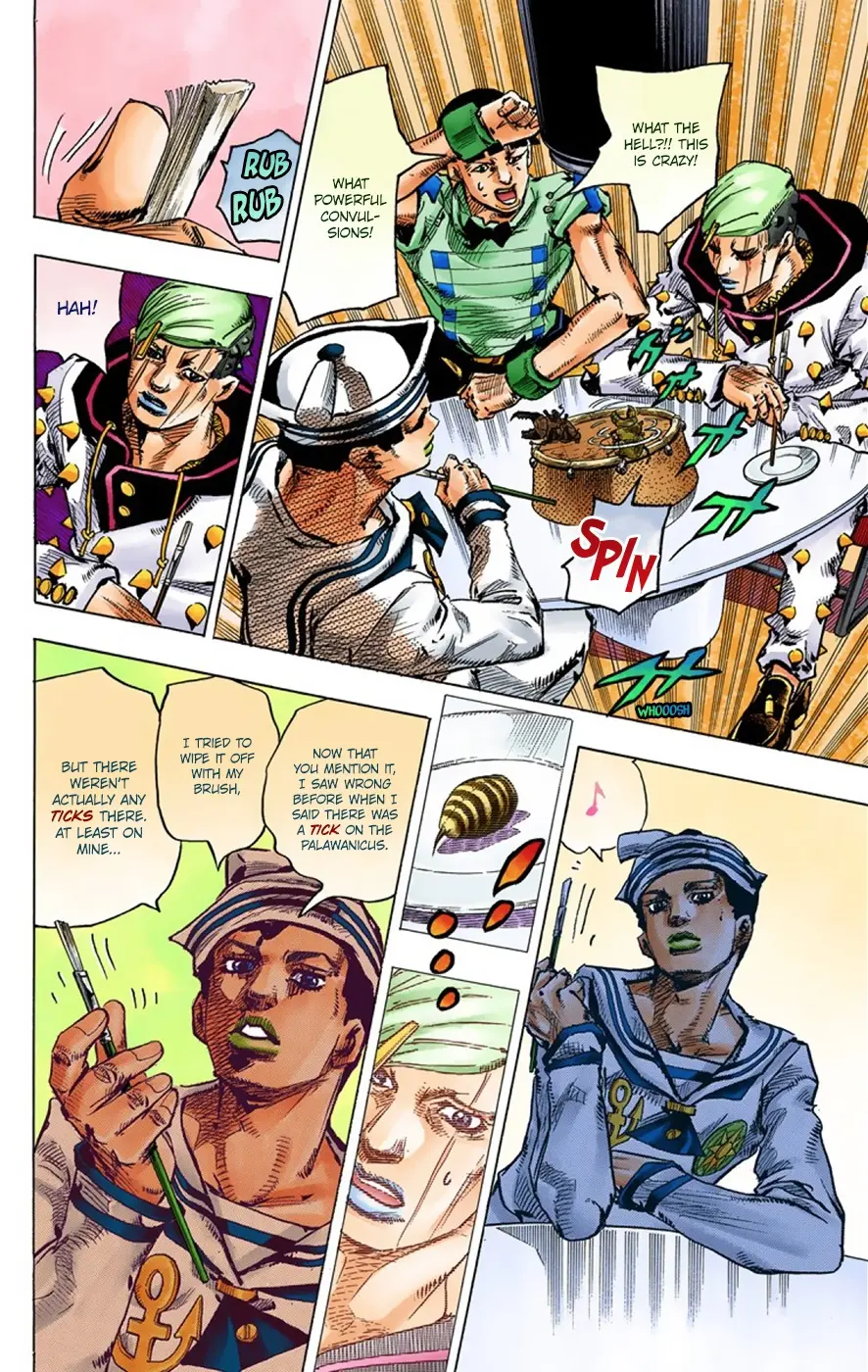 JoJo's Bizarre Adventure, Part 8: JoJolion Colored Manga — Chapter 37 — Page 34