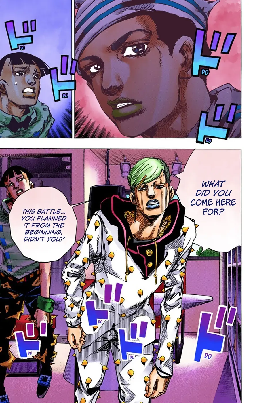 JoJo's Bizarre Adventure, Part 8: JoJolion Colored Manga — Chapter 37 — Page 42