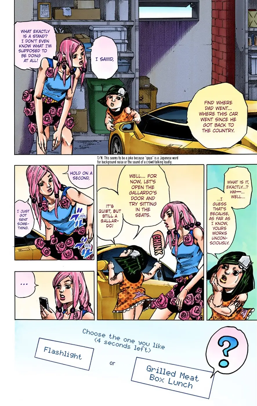 JoJo's Bizarre Adventure, Part 8: JoJolion Colored Manga β Chapter 38 β Page 7