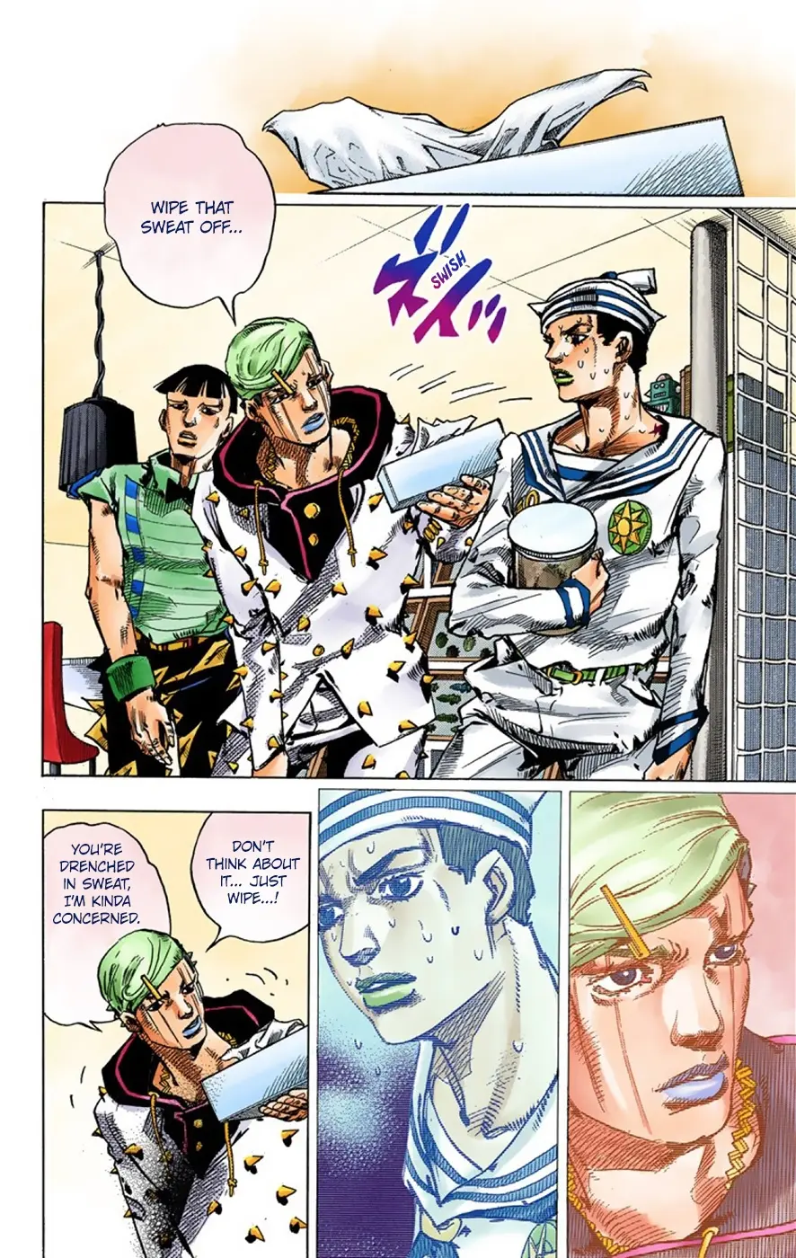 JoJo's Bizarre Adventure, Part 8: JoJolion Colored Manga β Chapter 38 β Page 12