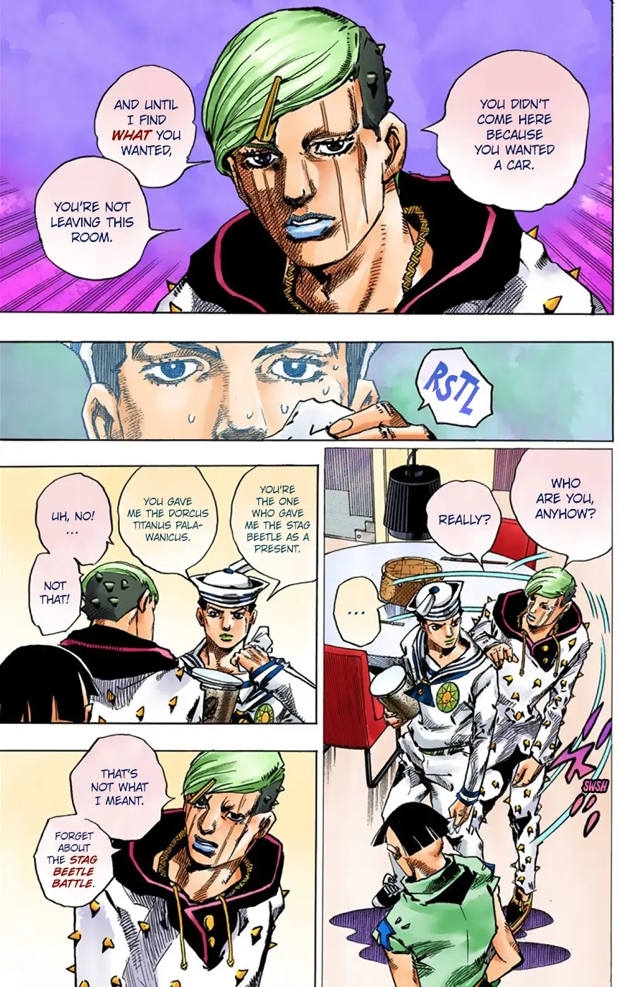 JoJo's Bizarre Adventure, Part 8: JoJolion Colored Manga β Chapter 38 β Page 13