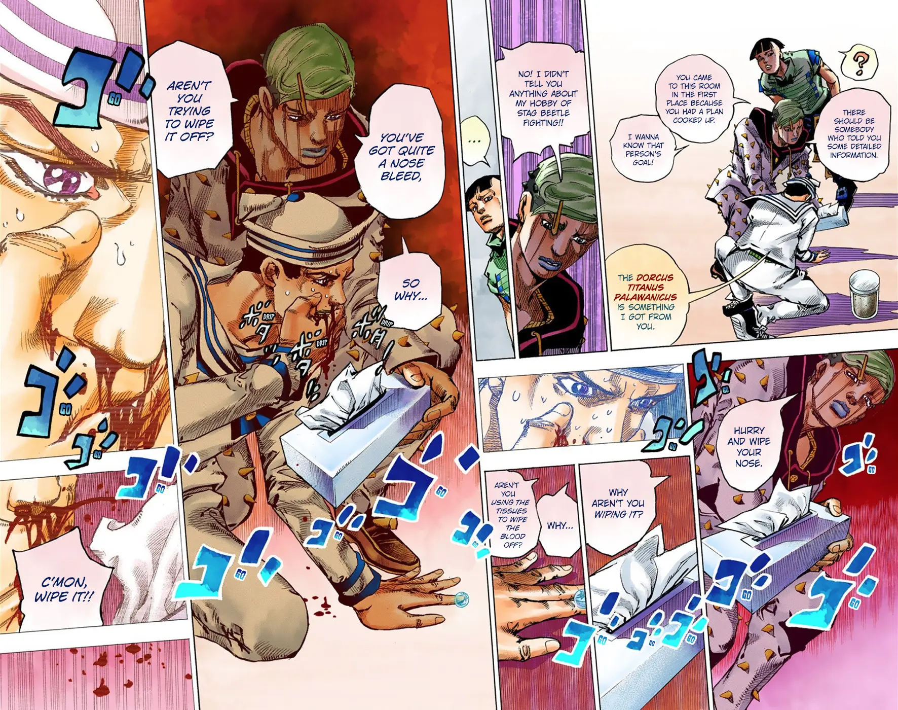 JoJo's Bizarre Adventure, Part 8: JoJolion Colored Manga β Chapter 38 β Page 20