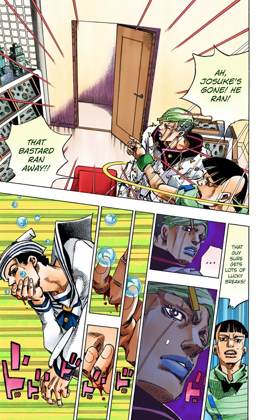 JoJo's Bizarre Adventure, Part 8: JoJolion Colored Manga β Chapter 38 β Page 22