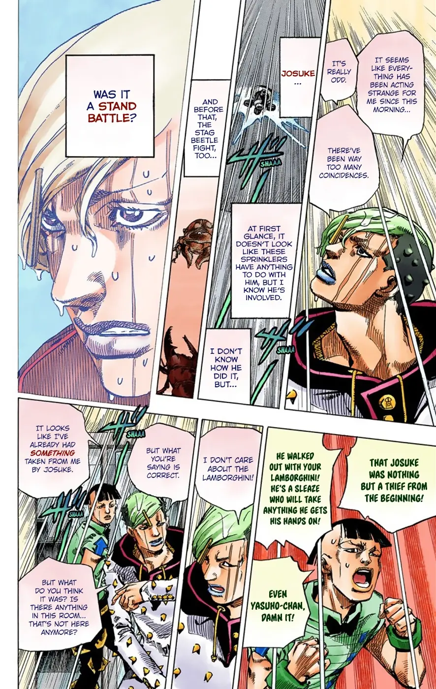 JoJo's Bizarre Adventure, Part 8: JoJolion Colored Manga β Chapter 38 β Page 25