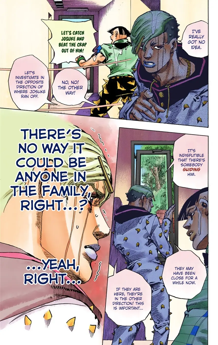 JoJo's Bizarre Adventure, Part 8: JoJolion Colored Manga β Chapter 38 β Page 26