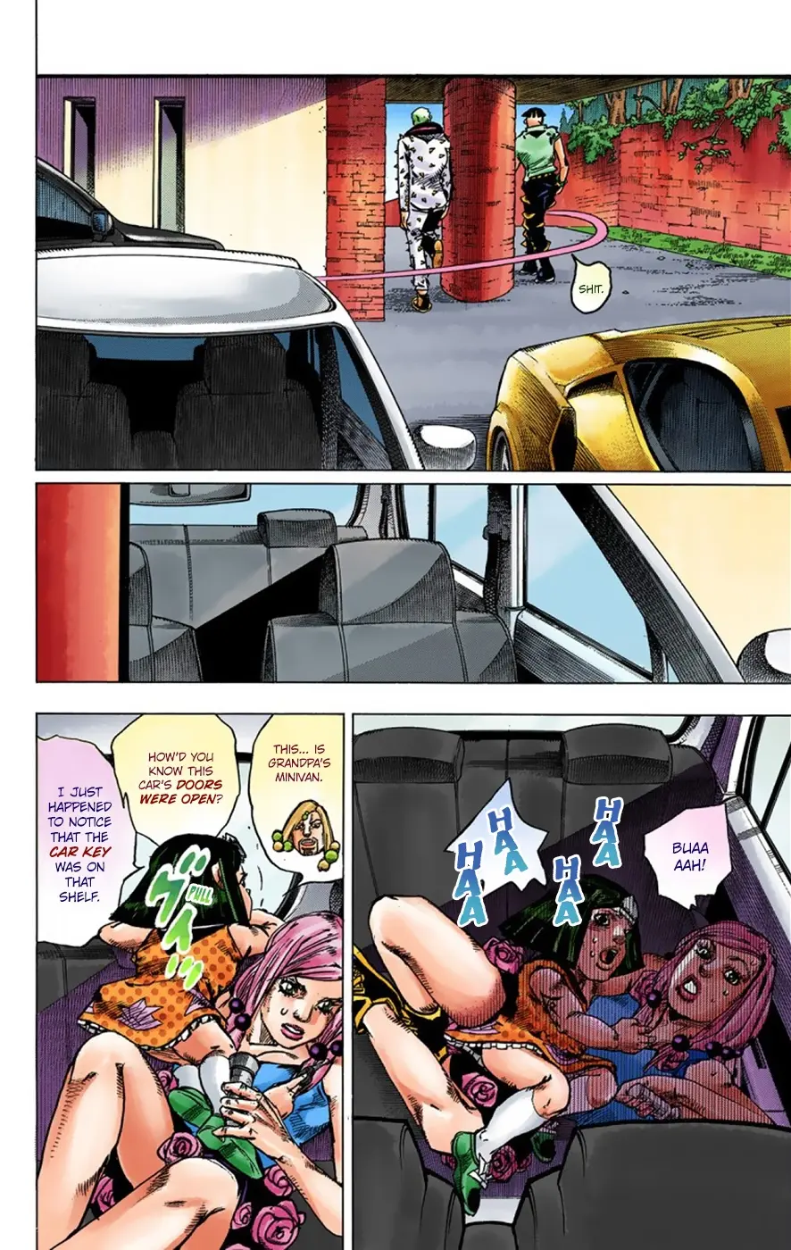 JoJo's Bizarre Adventure, Part 8: JoJolion Colored Manga β Chapter 38 β Page 35