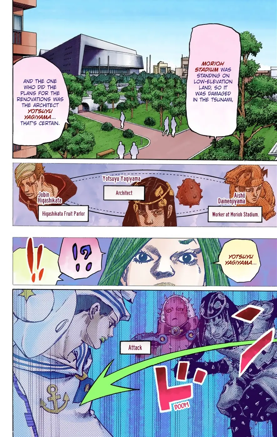 JoJo's Bizarre Adventure, Part 8: JoJolion Colored Manga β Chapter 39 β Page 11