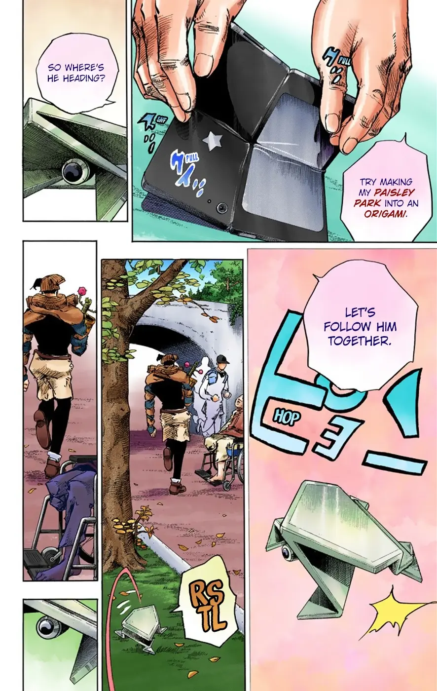 JoJo's Bizarre Adventure, Part 8: JoJolion Colored Manga β Chapter 39 β Page 17