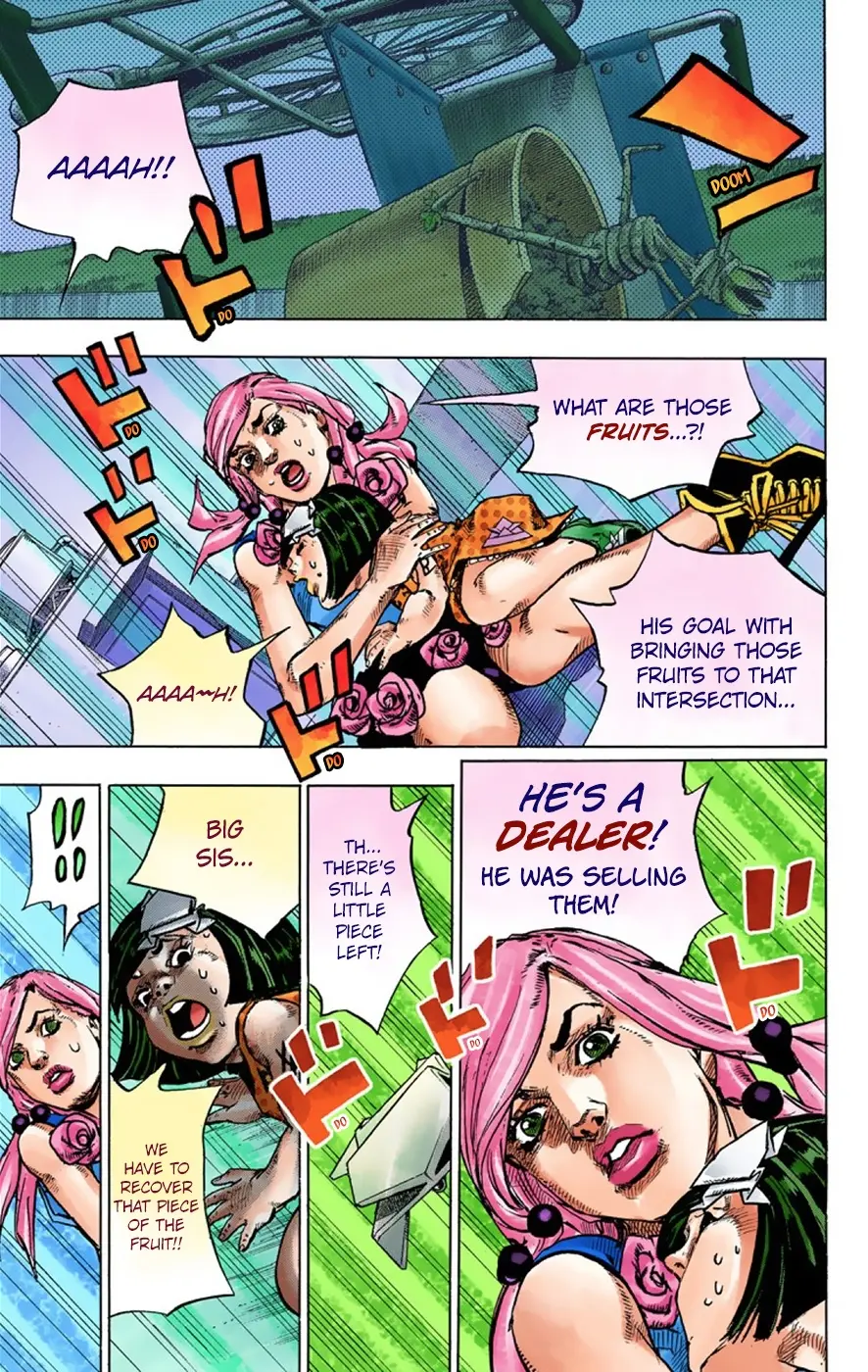 JoJo's Bizarre Adventure, Part 8: JoJolion Colored Manga β Chapter 39 β Page 33