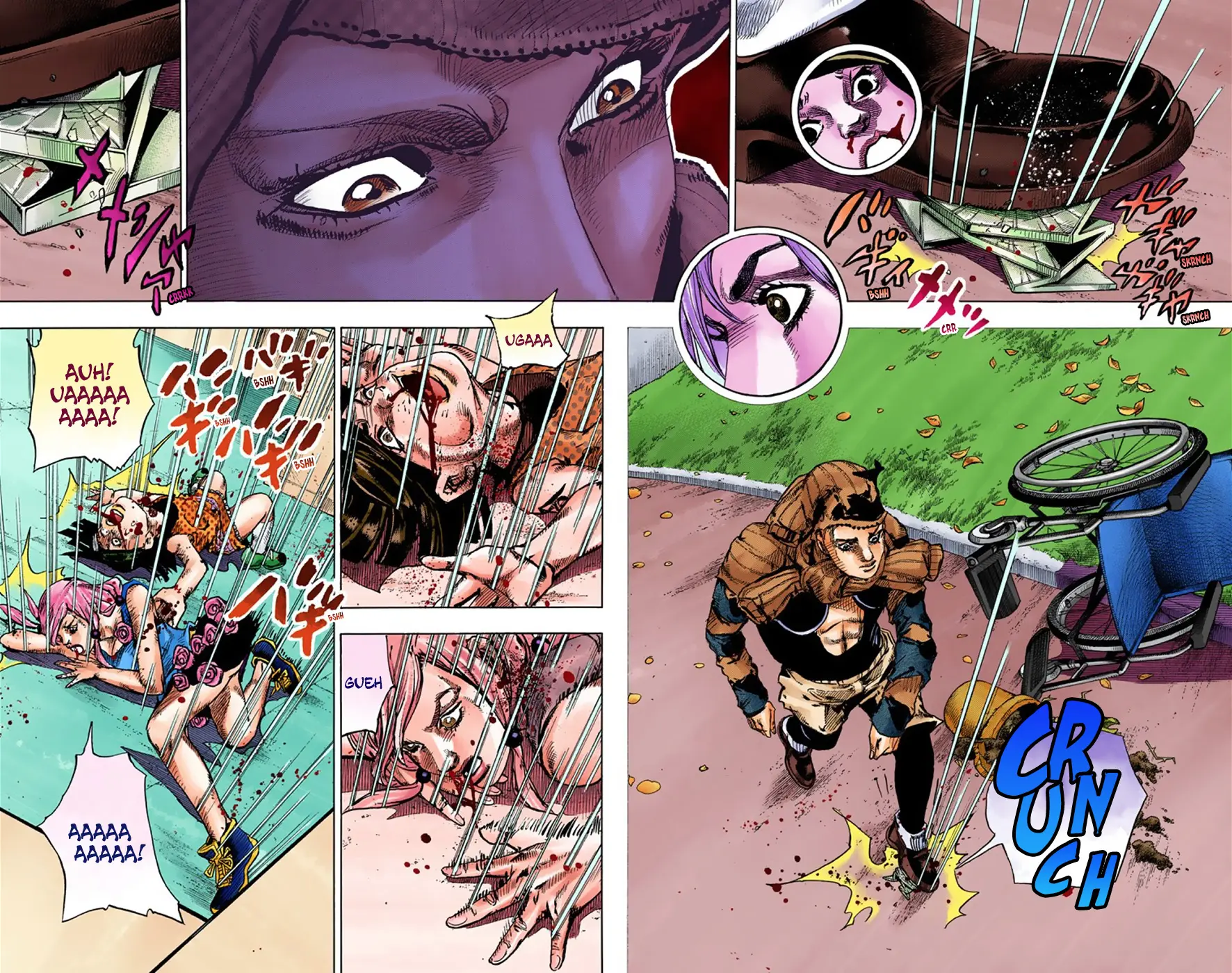 JoJo's Bizarre Adventure, Part 8: JoJolion Colored Manga β Chapter 40 β Page 4