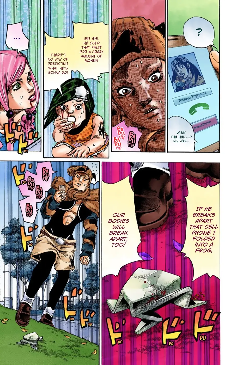 JoJo's Bizarre Adventure, Part 8: JoJolion Colored Manga β Chapter 40 β Page 9