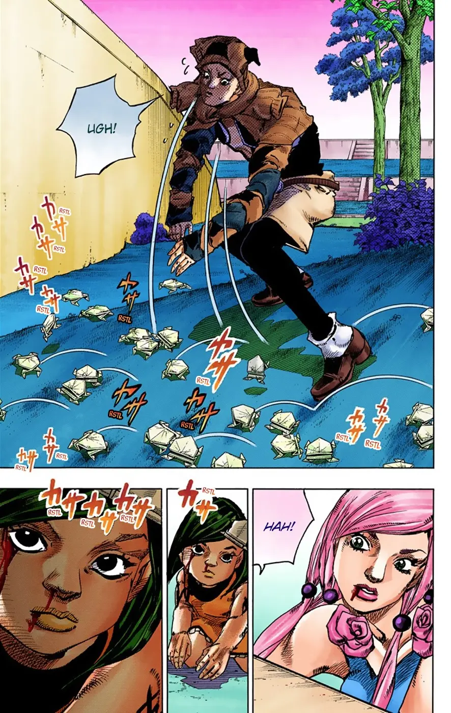JoJo's Bizarre Adventure, Part 8: JoJolion Colored Manga β Chapter 40 β Page 15