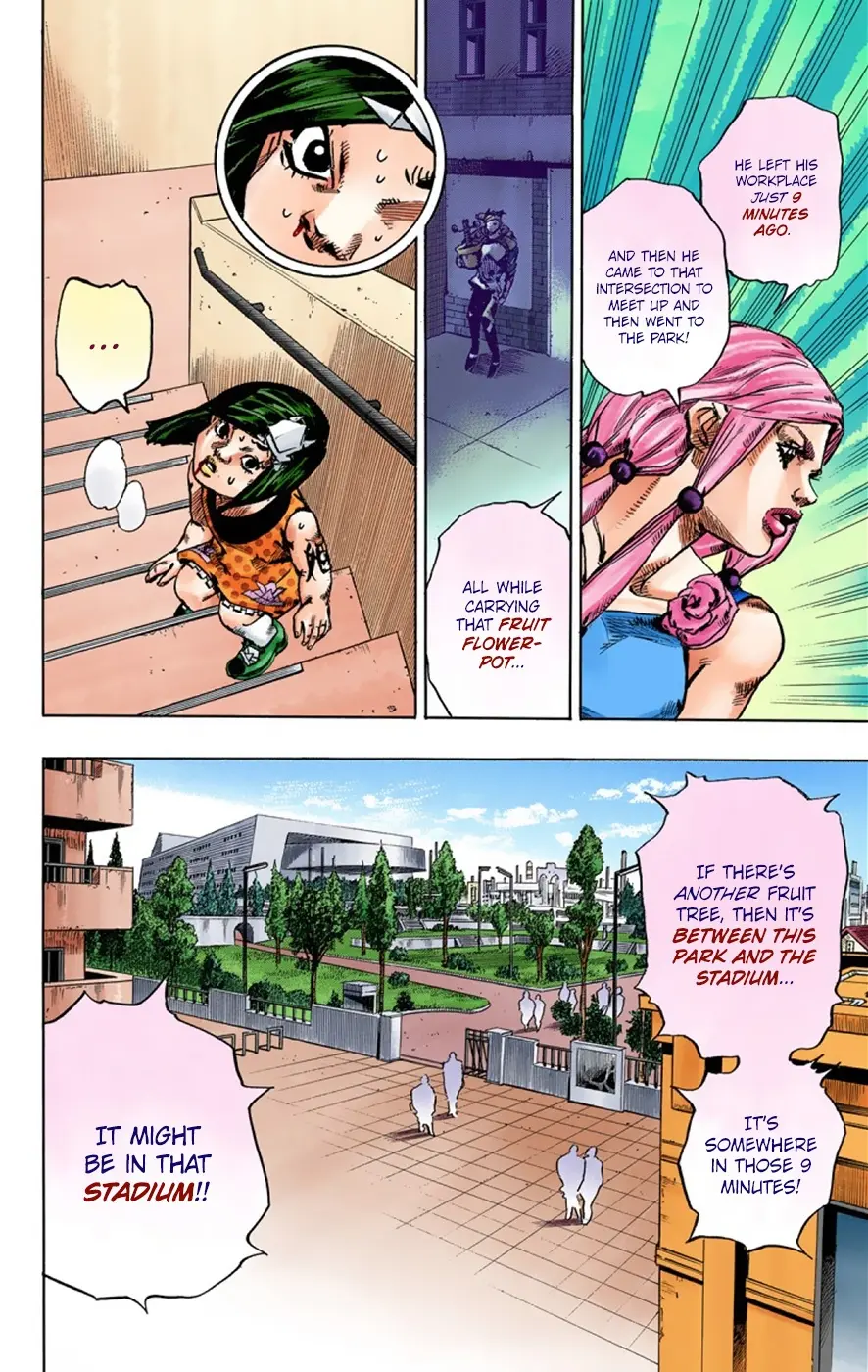 JoJo's Bizarre Adventure, Part 8: JoJolion Colored Manga β Chapter 40 β Page 19