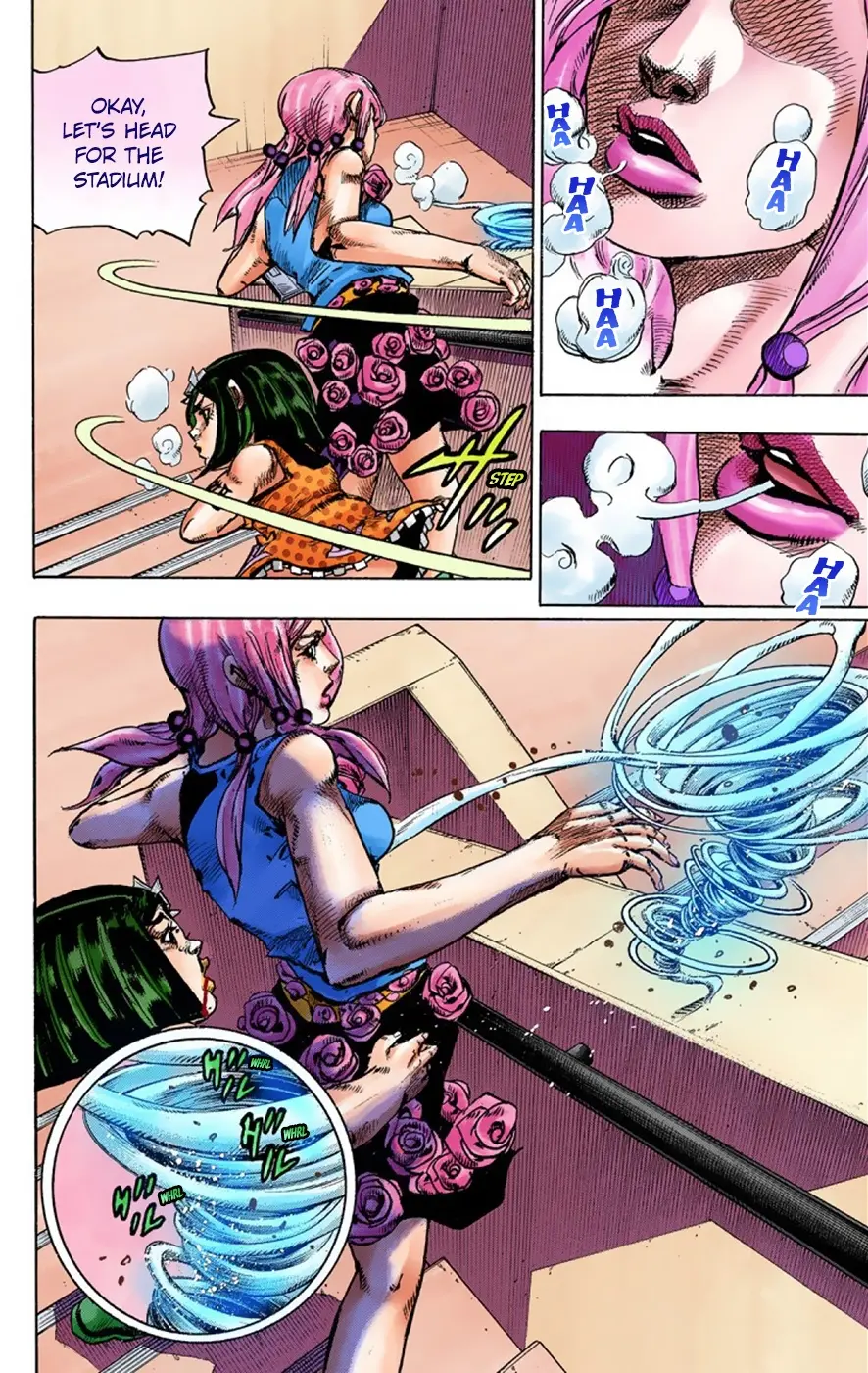 JoJo's Bizarre Adventure, Part 8: JoJolion Colored Manga β Chapter 40 β Page 27