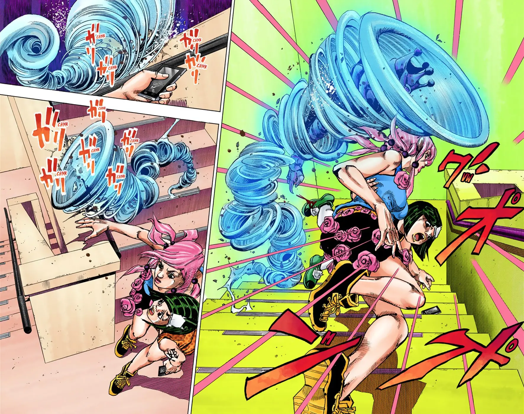 JoJo's Bizarre Adventure, Part 8: JoJolion Colored Manga β Chapter 40 β Page 37