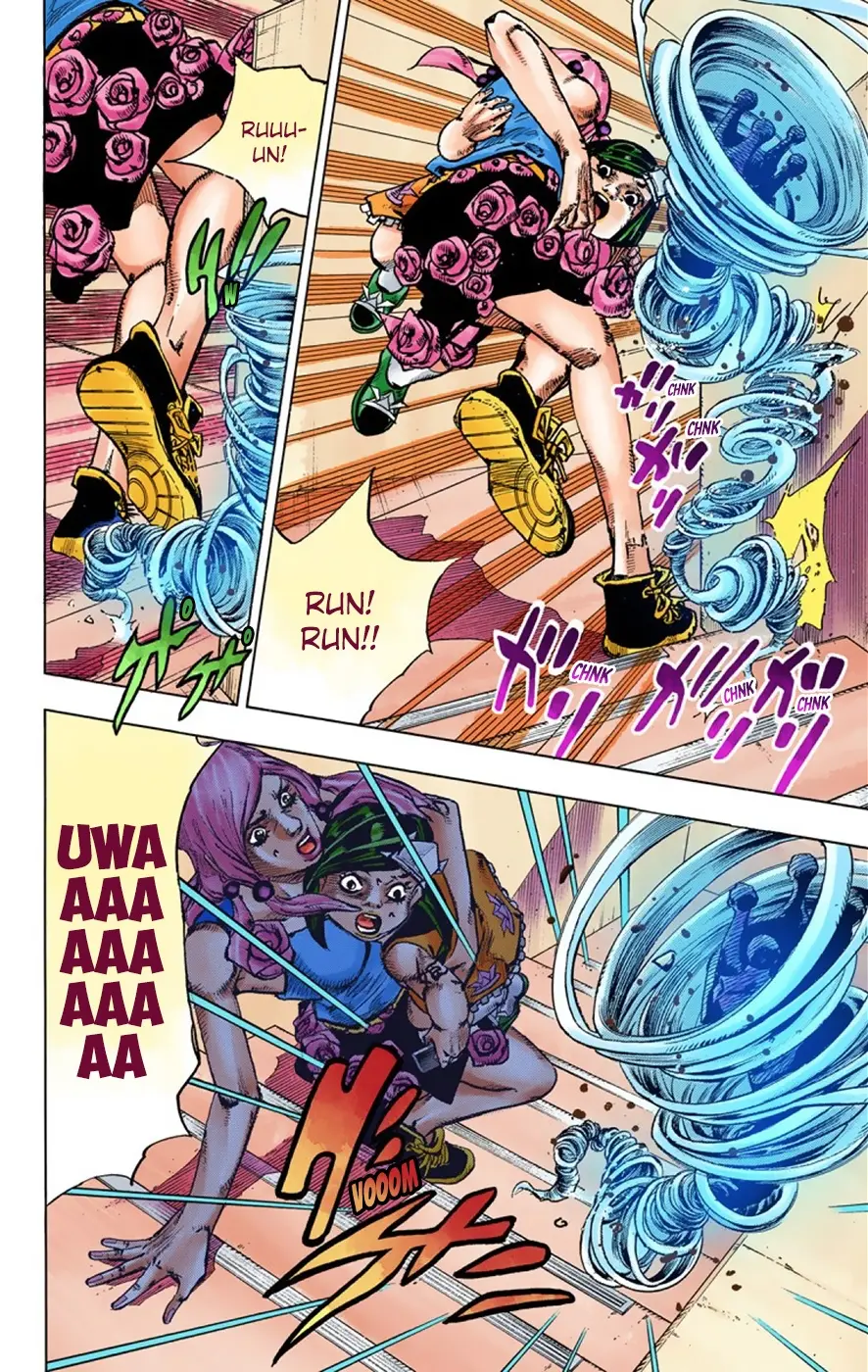 JoJo's Bizarre Adventure, Part 8: JoJolion Colored Manga β Chapter 40 β Page 38