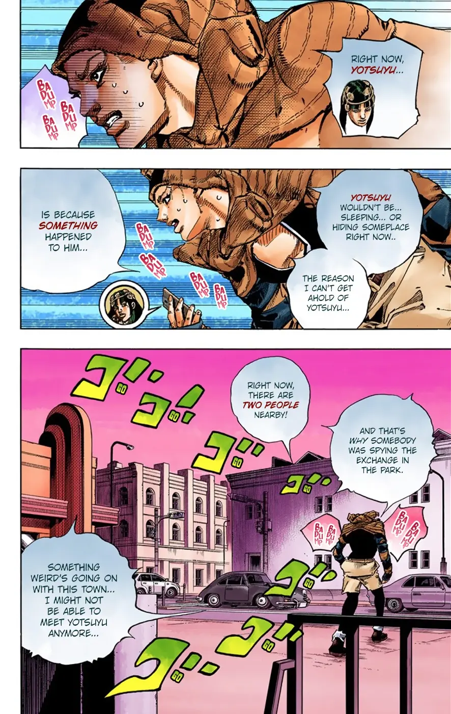 JoJo's Bizarre Adventure, Part 8: JoJolion Colored Manga β Chapter 41 β Page 7