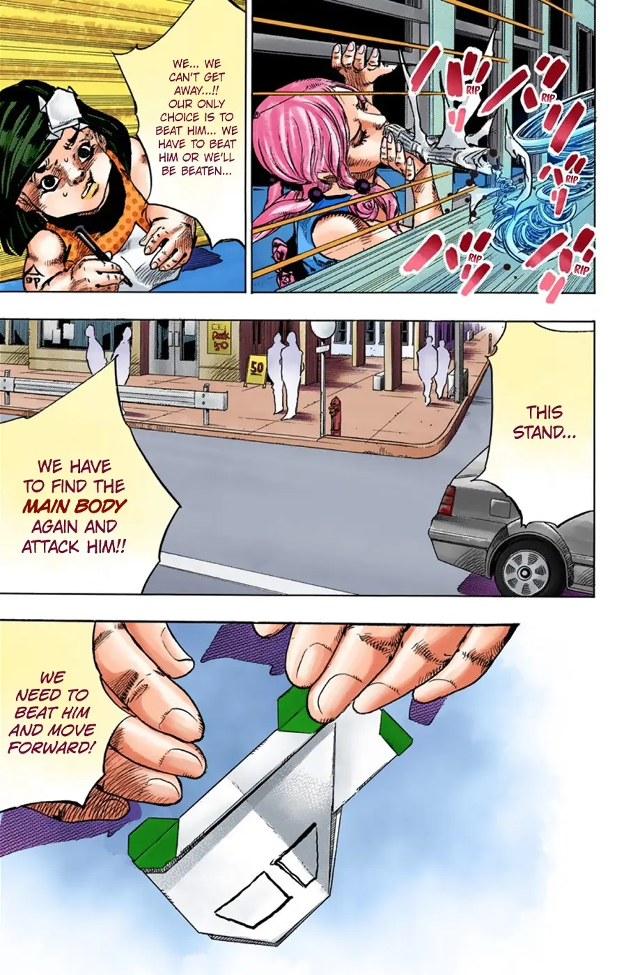 JoJo's Bizarre Adventure, Part 8: JoJolion Colored Manga β Chapter 41 β Page 40