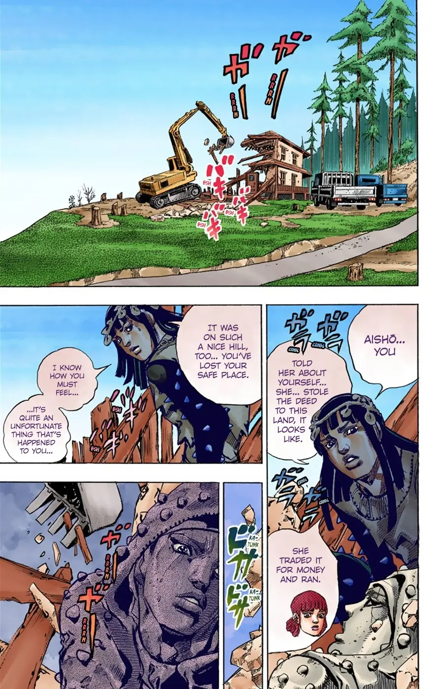JoJo's Bizarre Adventure, Part 8: JoJolion Colored Manga β Chapter 42 β Page 16