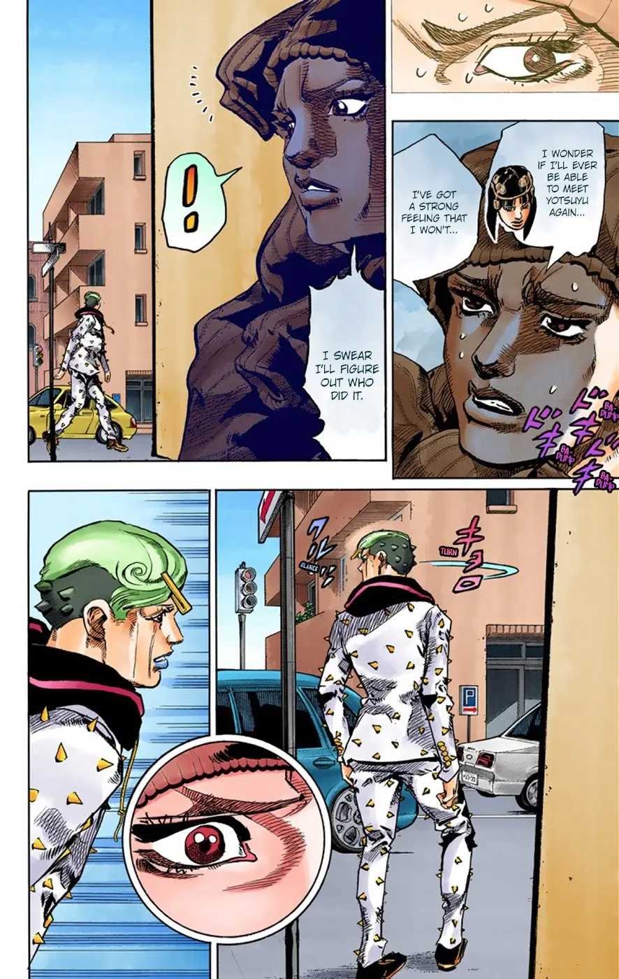 JoJo's Bizarre Adventure, Part 8: JoJolion Colored Manga β Chapter 42 β Page 17