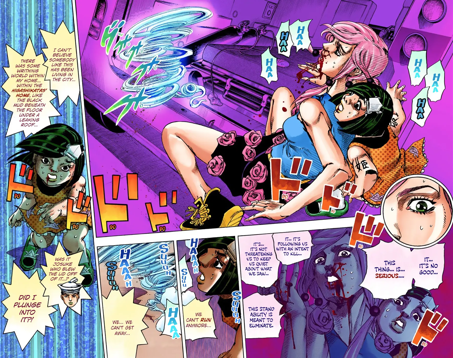 JoJo's Bizarre Adventure, Part 8: JoJolion Colored Manga β Chapter 42 β Page 27