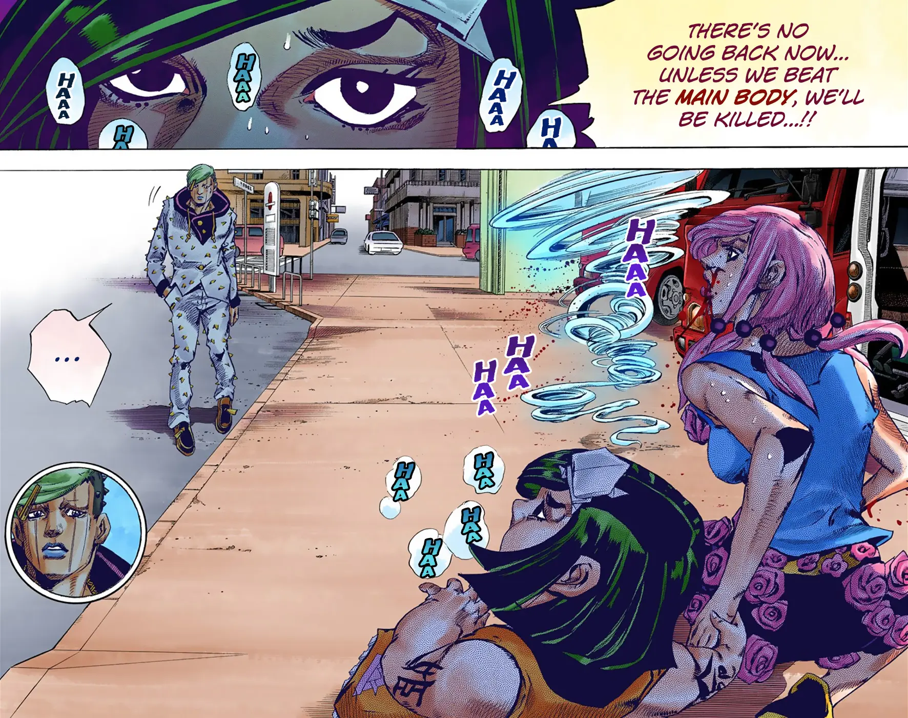 JoJo's Bizarre Adventure, Part 8: JoJolion Colored Manga β Chapter 42 β Page 28