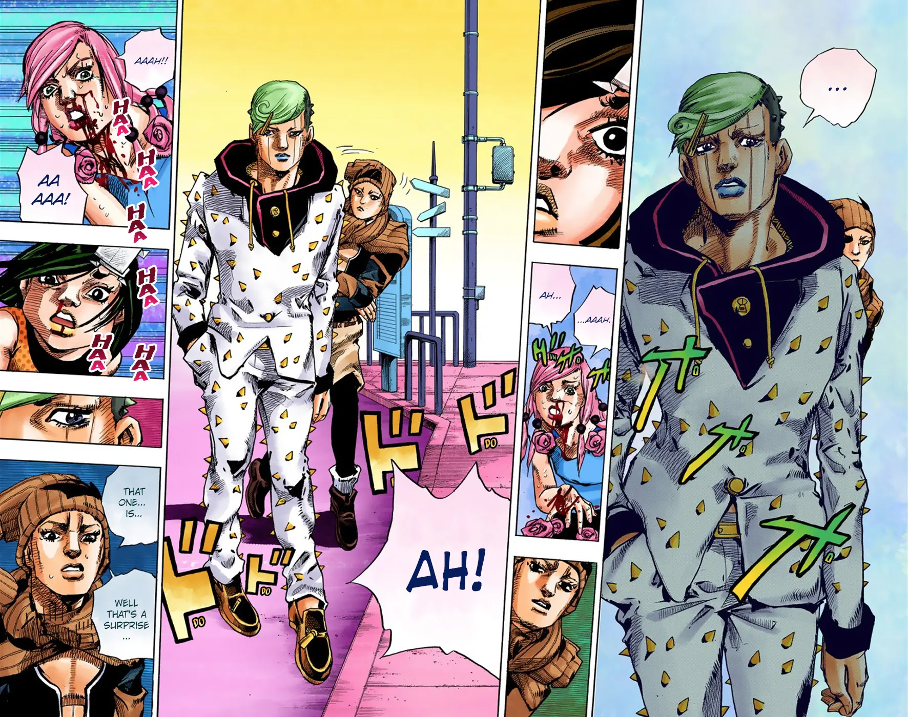 JoJo's Bizarre Adventure, Part 8: JoJolion Colored Manga β Chapter 42 β Page 29