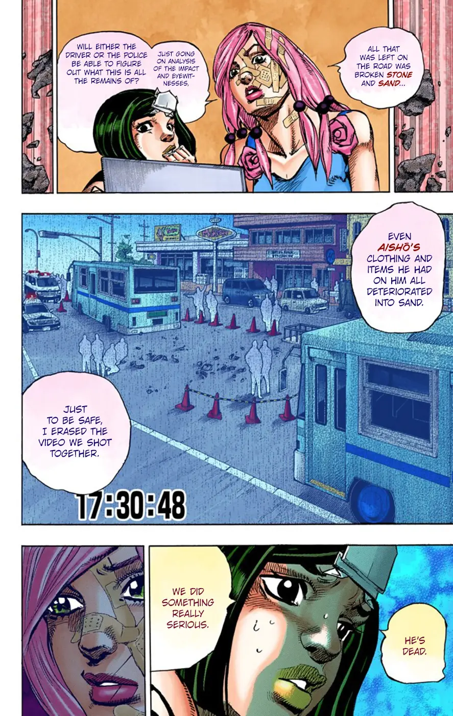 JoJo's Bizarre Adventure, Part 8: JoJolion Colored Manga — Chapter 43 — Page 10