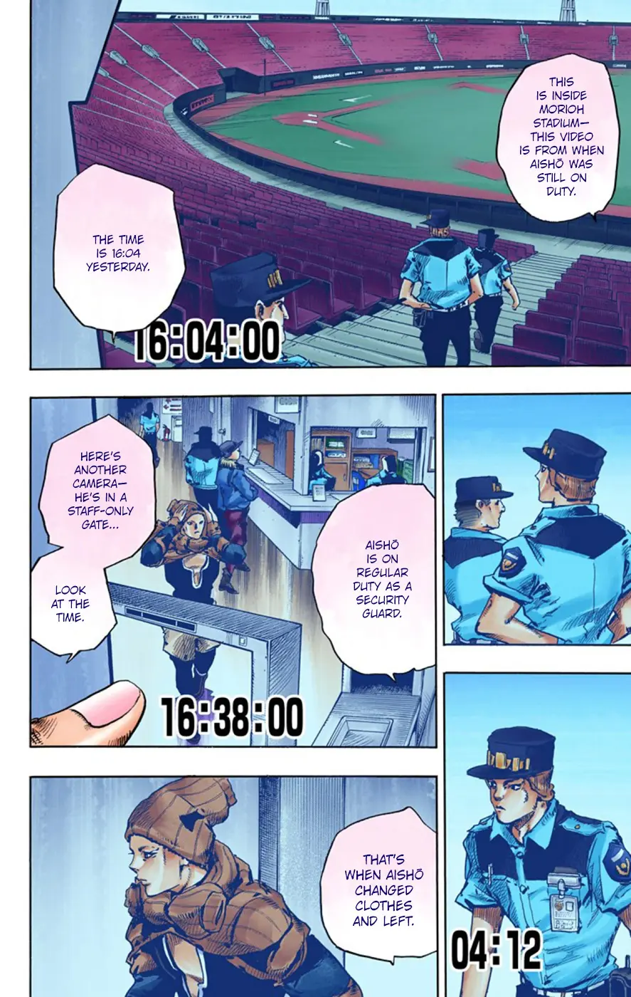 JoJo's Bizarre Adventure, Part 8: JoJolion Colored Manga — Chapter 43 — Page 12