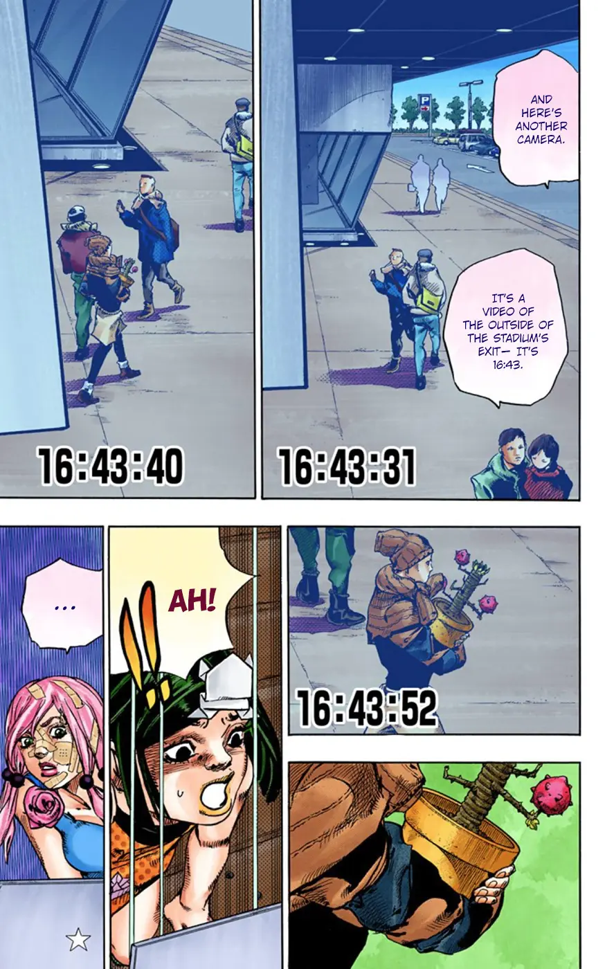 JoJo's Bizarre Adventure, Part 8: JoJolion Colored Manga — Chapter 43 — Page 13