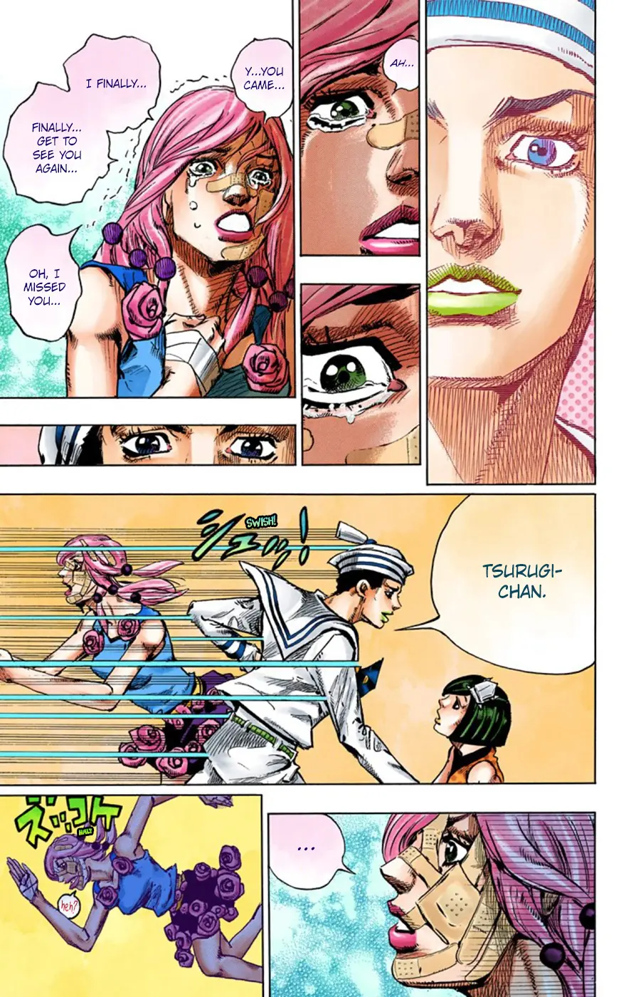 JoJo's Bizarre Adventure, Part 8: JoJolion Colored Manga — Chapter 43 — Page 19