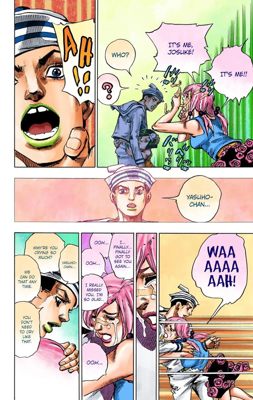 JoJo's Bizarre Adventure, Part 8: JoJolion Colored Manga — Chapter 43 — Page 20