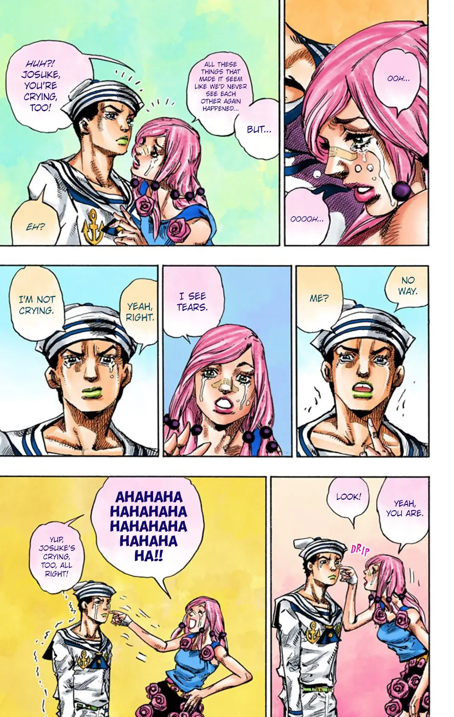 JoJo's Bizarre Adventure, Part 8: JoJolion Colored Manga — Chapter 43 — Page 21