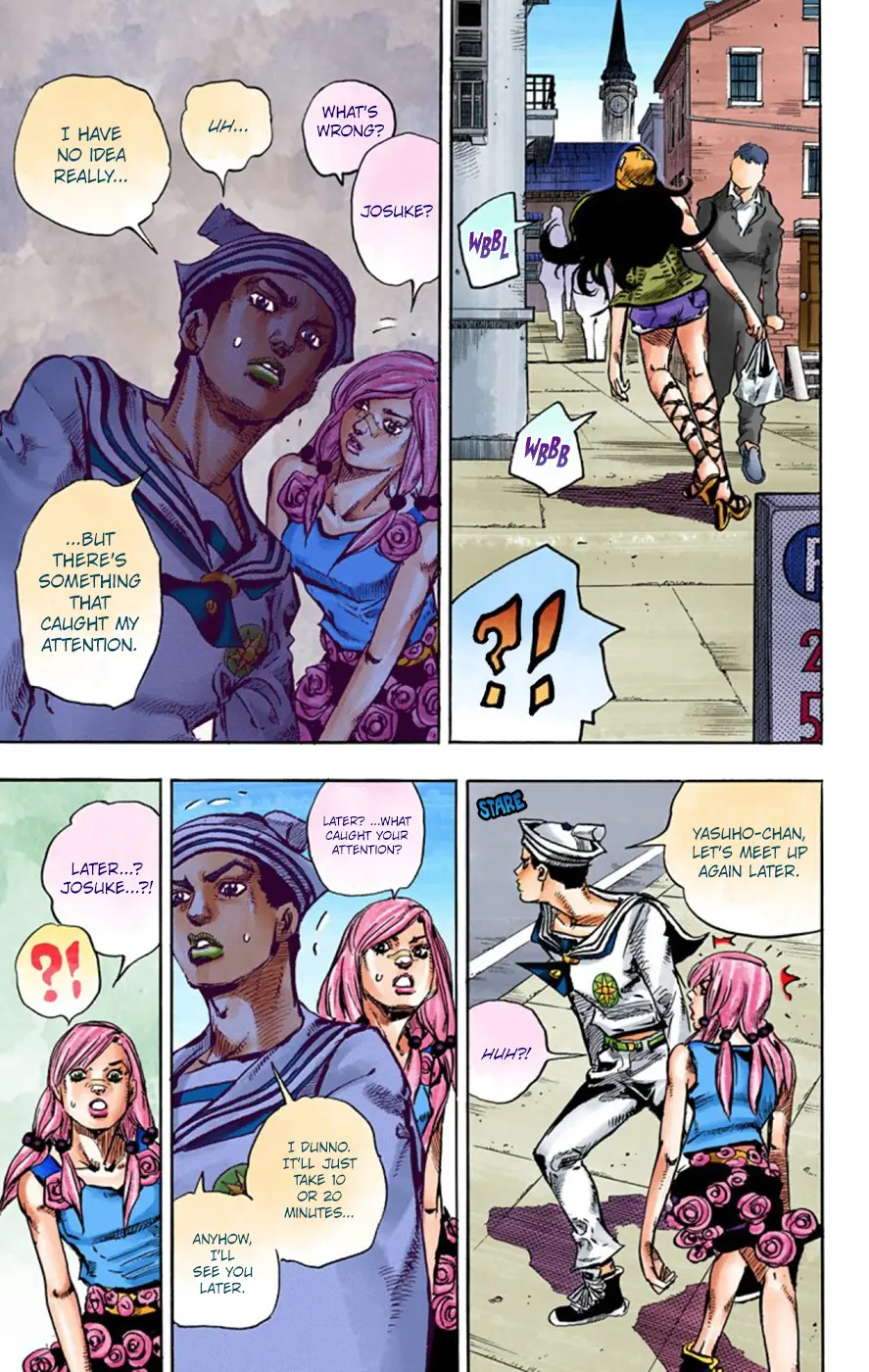 JoJo's Bizarre Adventure, Part 8: JoJolion Colored Manga — Chapter 43 — Page 29