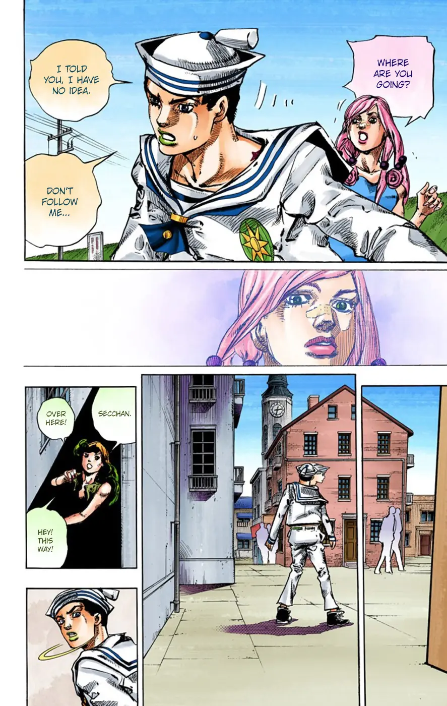 JoJo's Bizarre Adventure, Part 8: JoJolion Colored Manga — Chapter 43 — Page 30