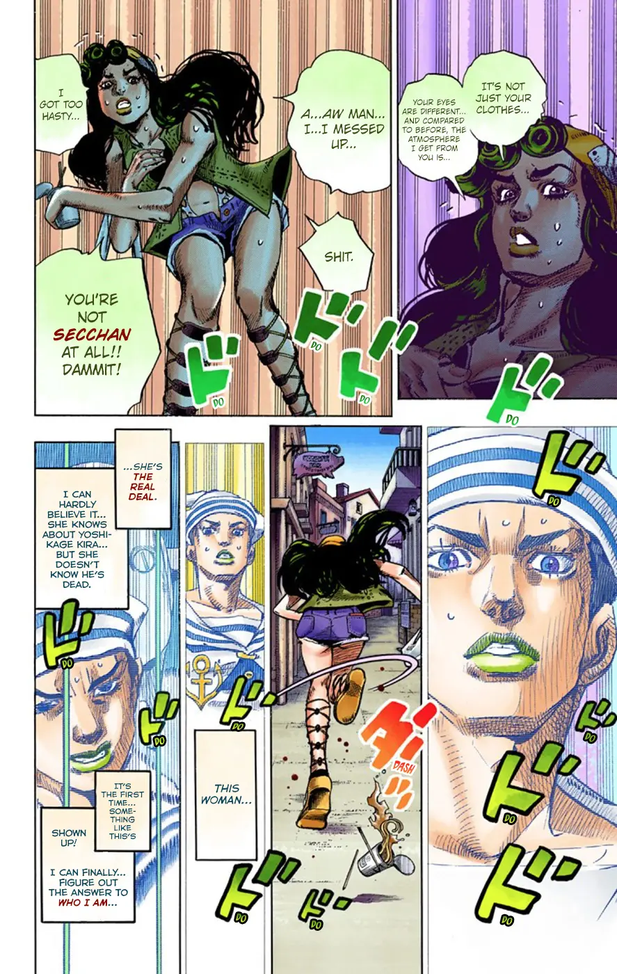JoJo's Bizarre Adventure, Part 8: JoJolion Colored Manga — Chapter 43 — Page 36