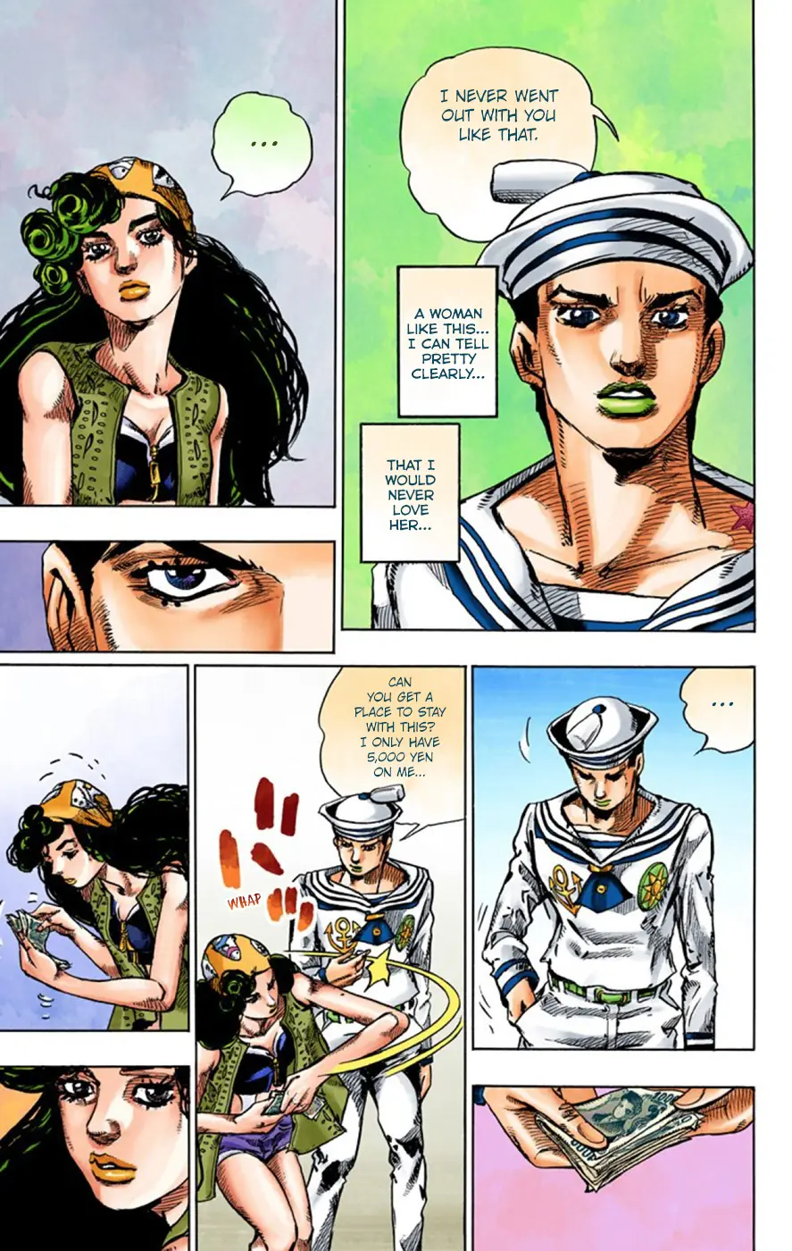 JoJo's Bizarre Adventure, Part 8: JoJolion Colored Manga — Chapter 43 — Page 43