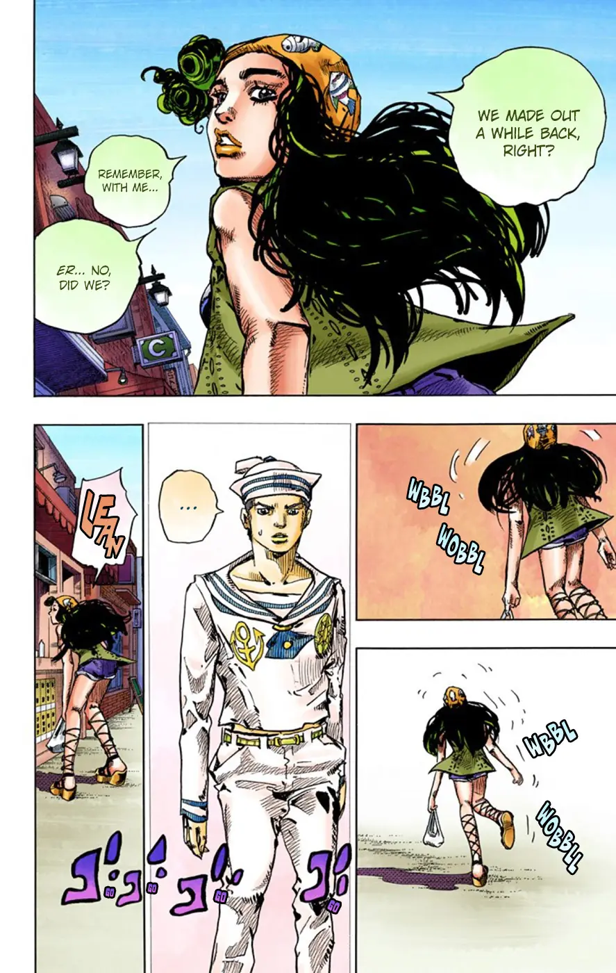 JoJo's Bizarre Adventure, Part 8: JoJolion Colored Manga — Chapter 43 — Page 44