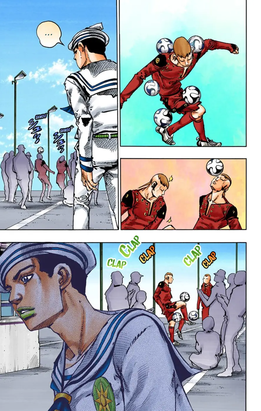 JoJo's Bizarre Adventure, Part 8: JoJolion Colored Manga — Chapter 44 — Page 3