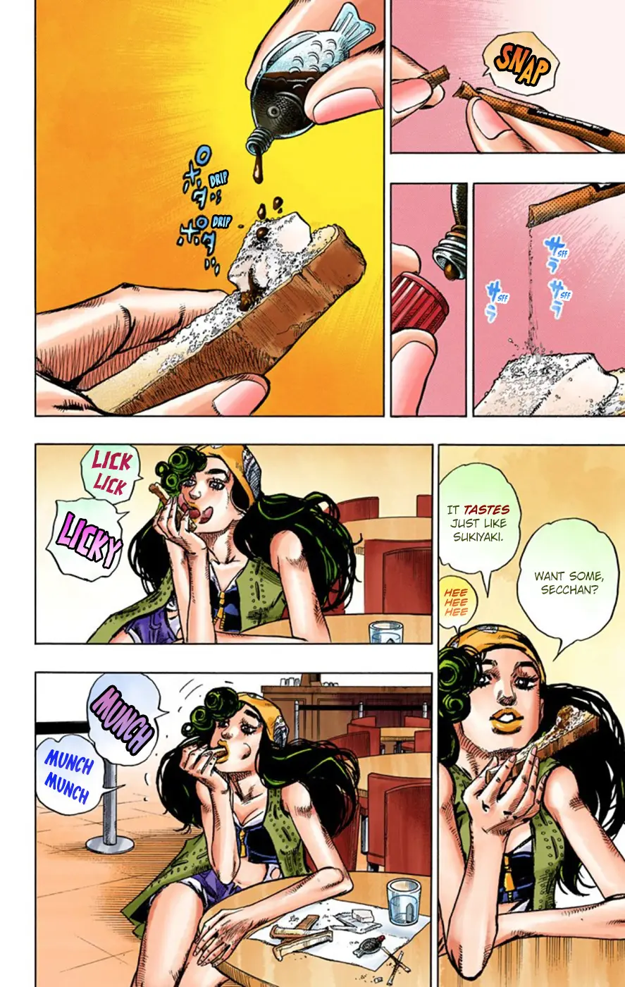 JoJo's Bizarre Adventure, Part 8: JoJolion Colored Manga — Chapter 44 — Page 6