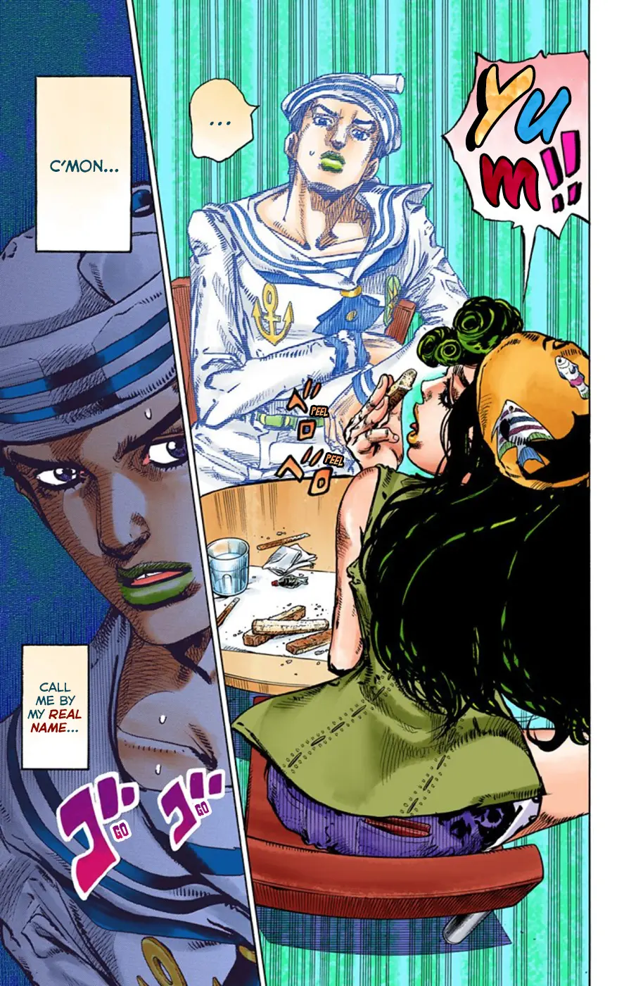 JoJo's Bizarre Adventure, Part 8: JoJolion Colored Manga — Chapter 44 — Page 7