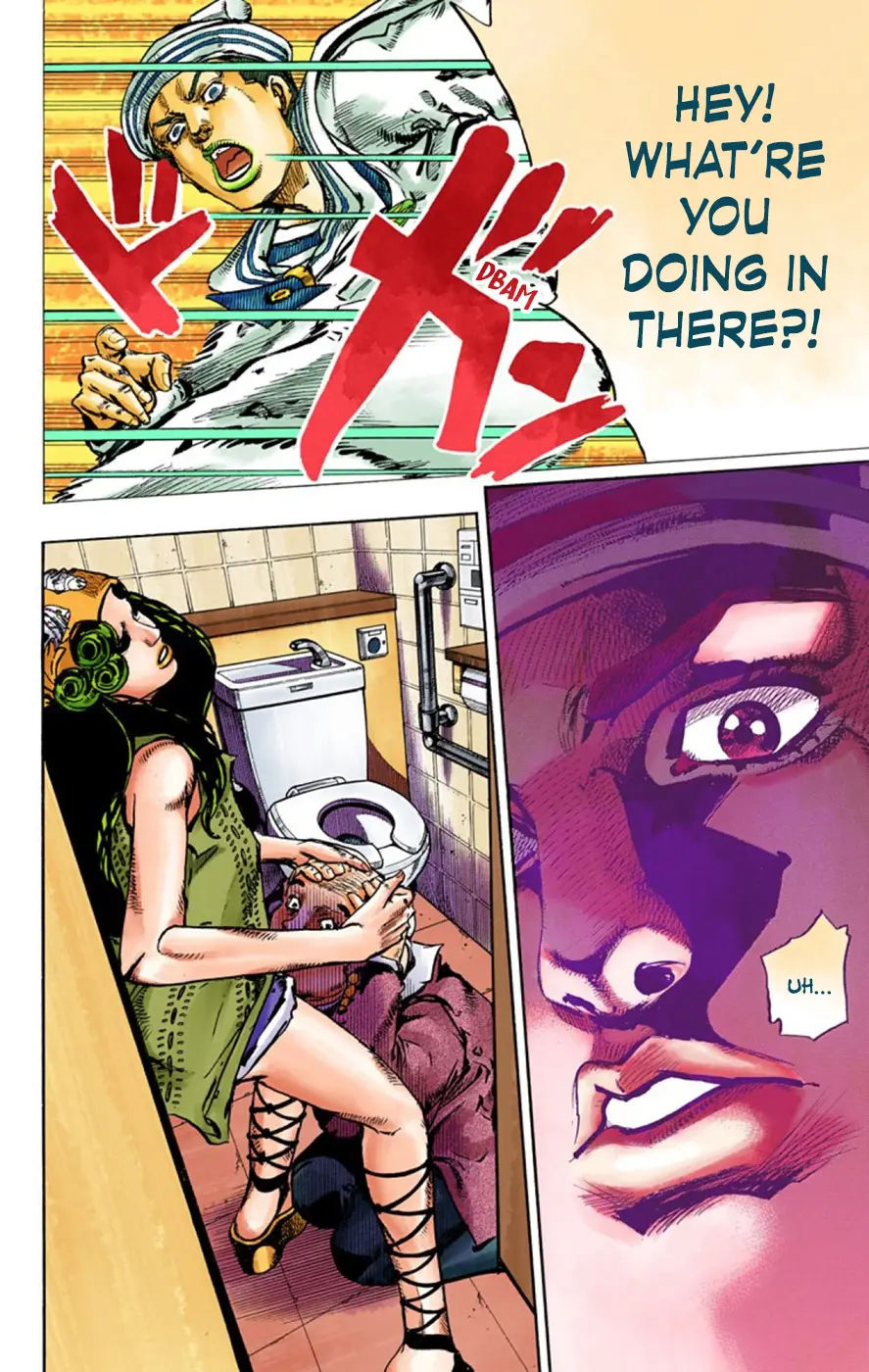JoJo's Bizarre Adventure, Part 8: JoJolion Colored Manga — Chapter 44 — Page 12