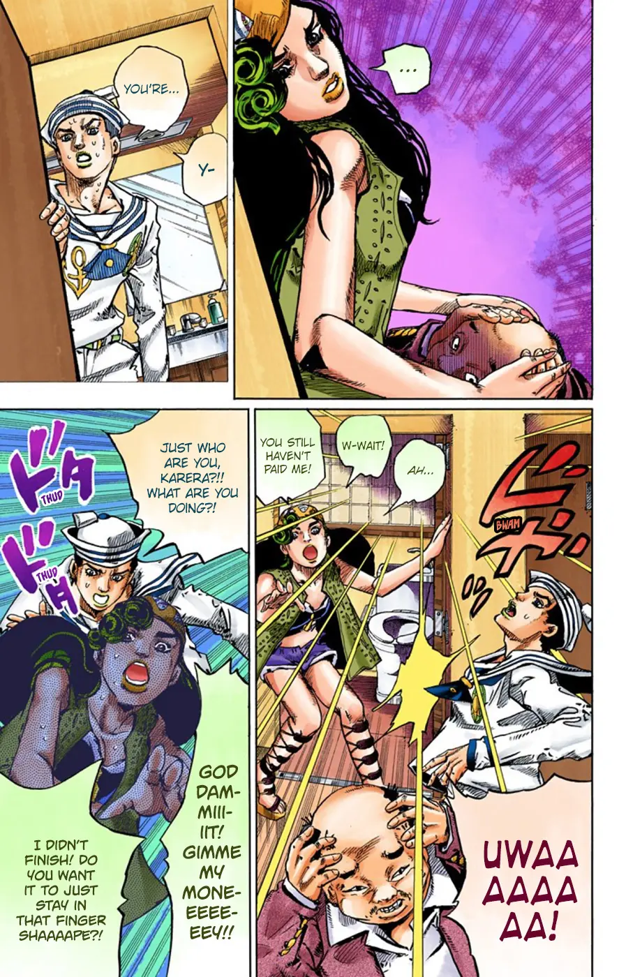 JoJo's Bizarre Adventure, Part 8: JoJolion Colored Manga — Chapter 44 — Page 13