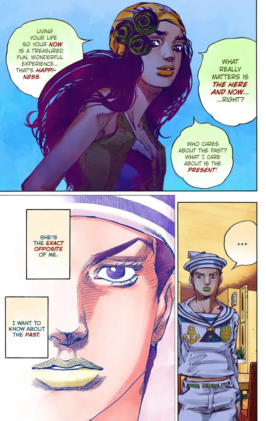 JoJo's Bizarre Adventure, Part 8: JoJolion Colored Manga — Chapter 44 — Page 17