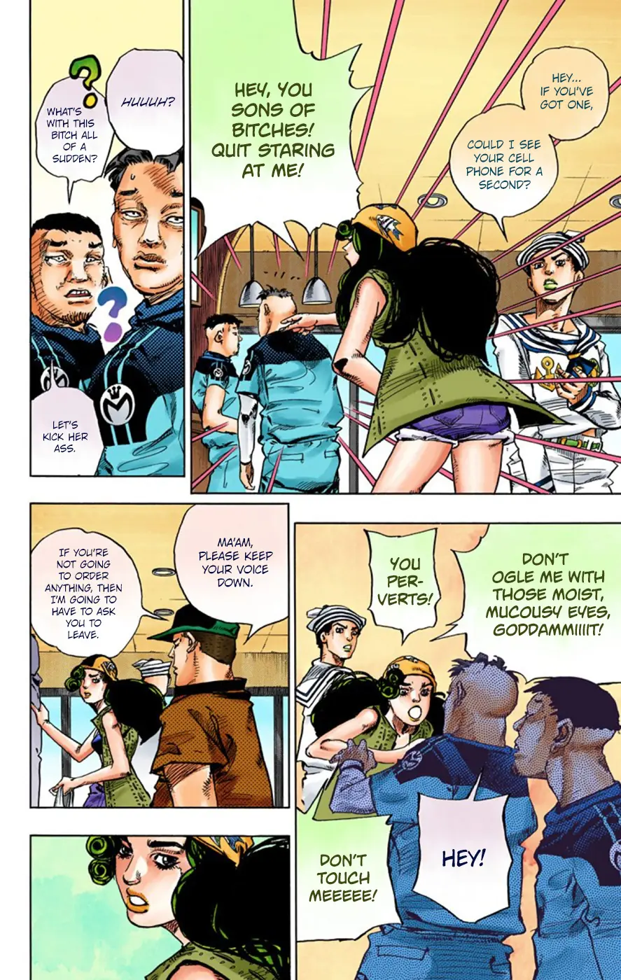 JoJo's Bizarre Adventure, Part 8: JoJolion Colored Manga — Chapter 44 — Page 18