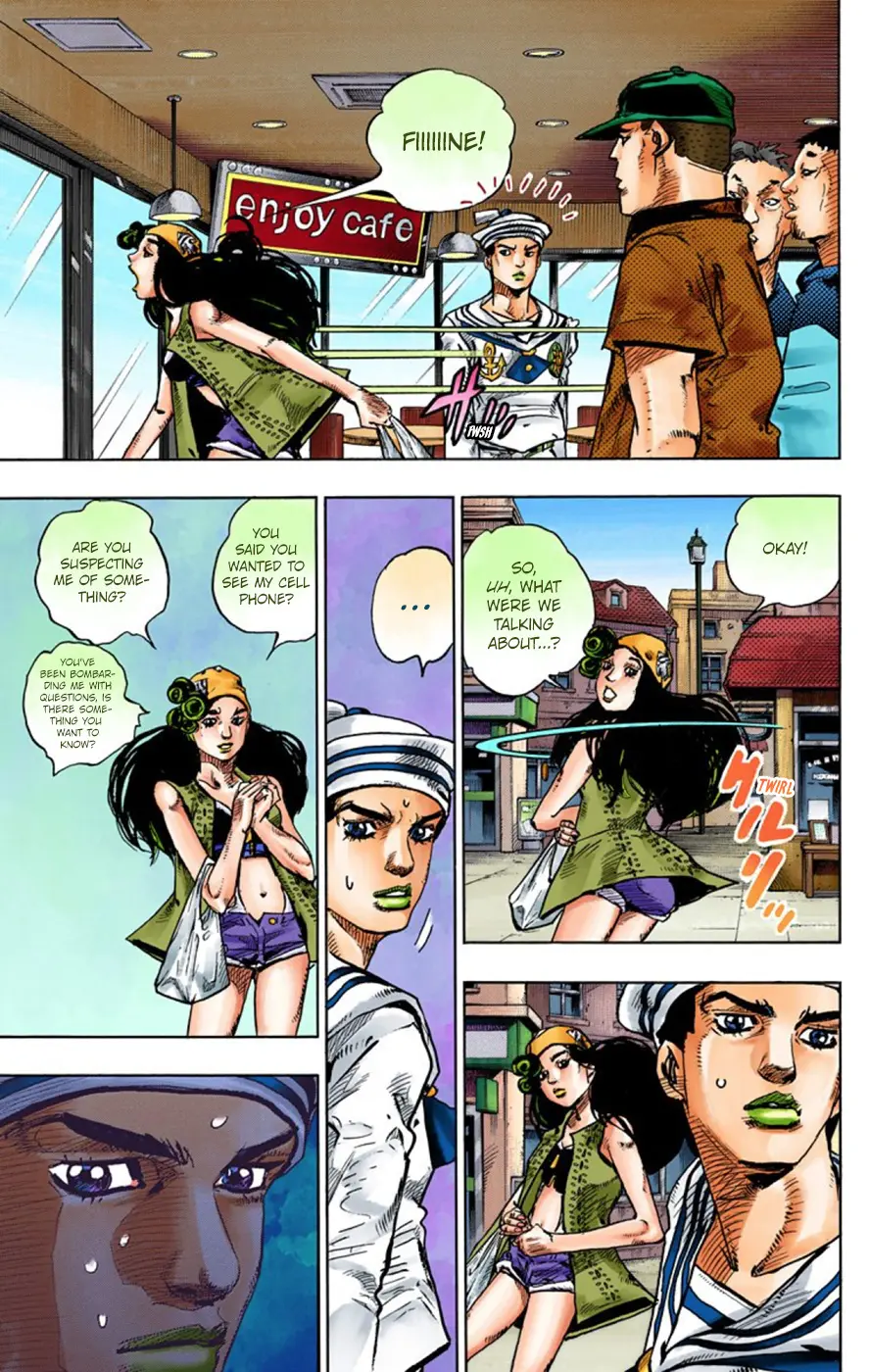 JoJo's Bizarre Adventure, Part 8: JoJolion Colored Manga — Chapter 44 — Page 19