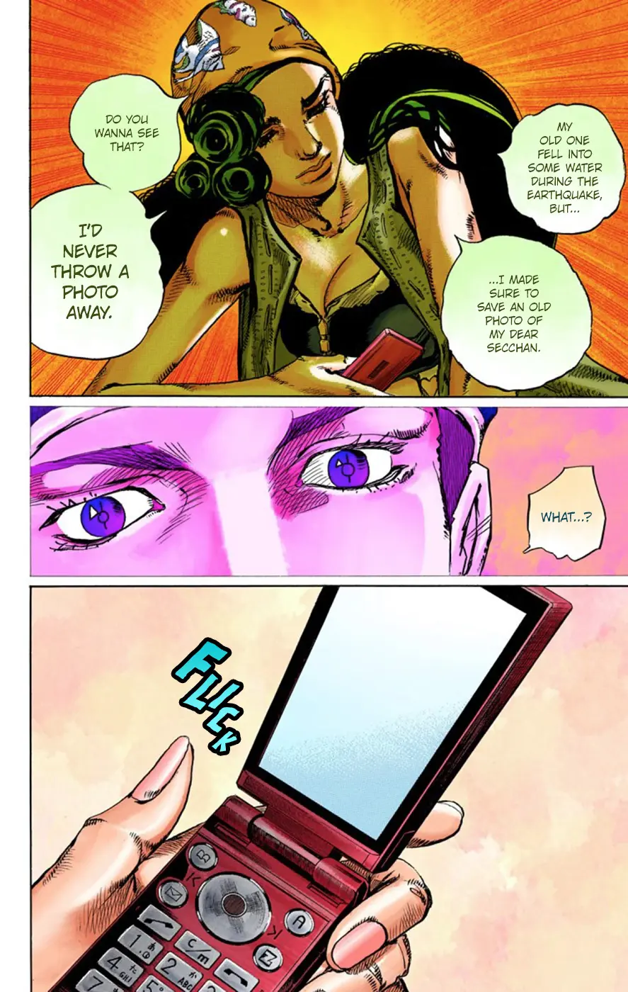 JoJo's Bizarre Adventure, Part 8: JoJolion Colored Manga — Chapter 44 — Page 20