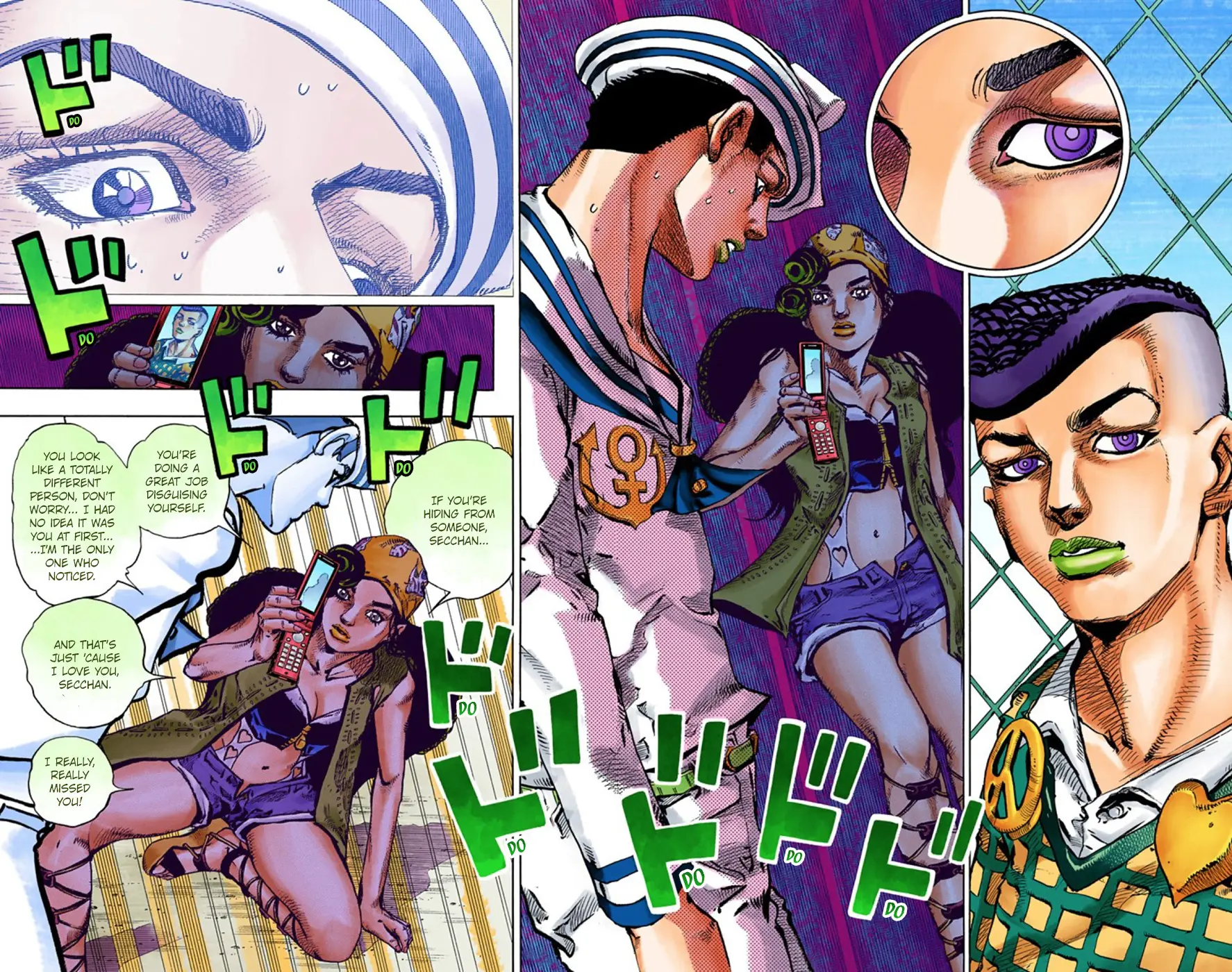 JoJo's Bizarre Adventure, Part 8: JoJolion Colored Manga — Chapter 44 — Page 22